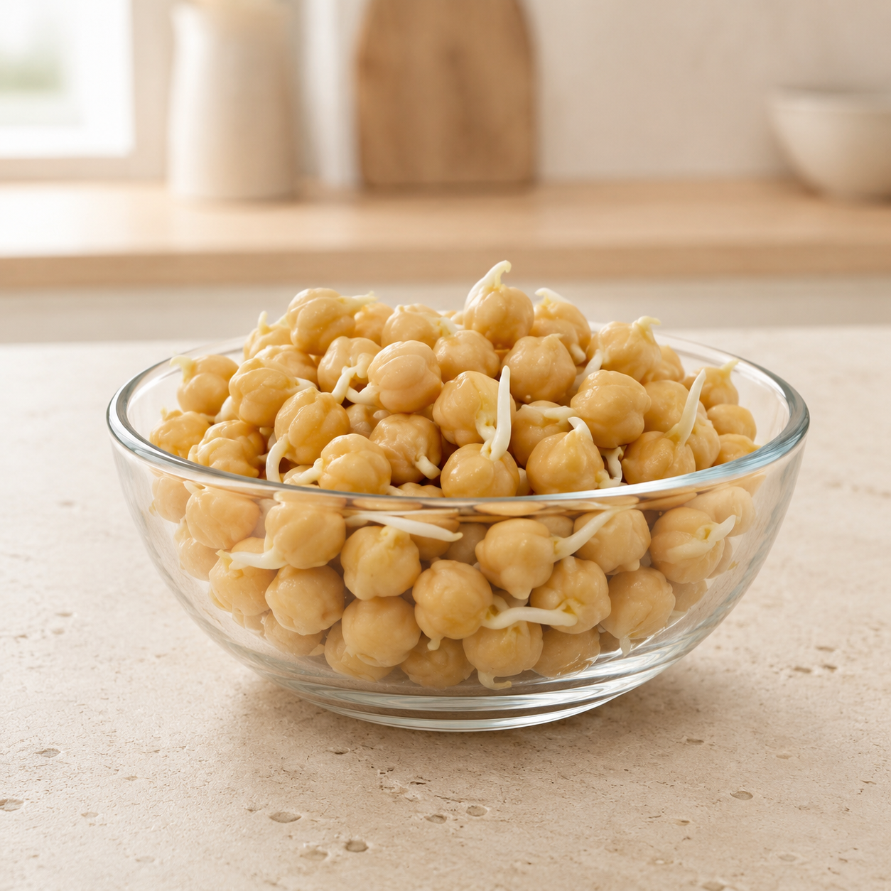 Ekologiska groddfrön Kikärtor – 200 g