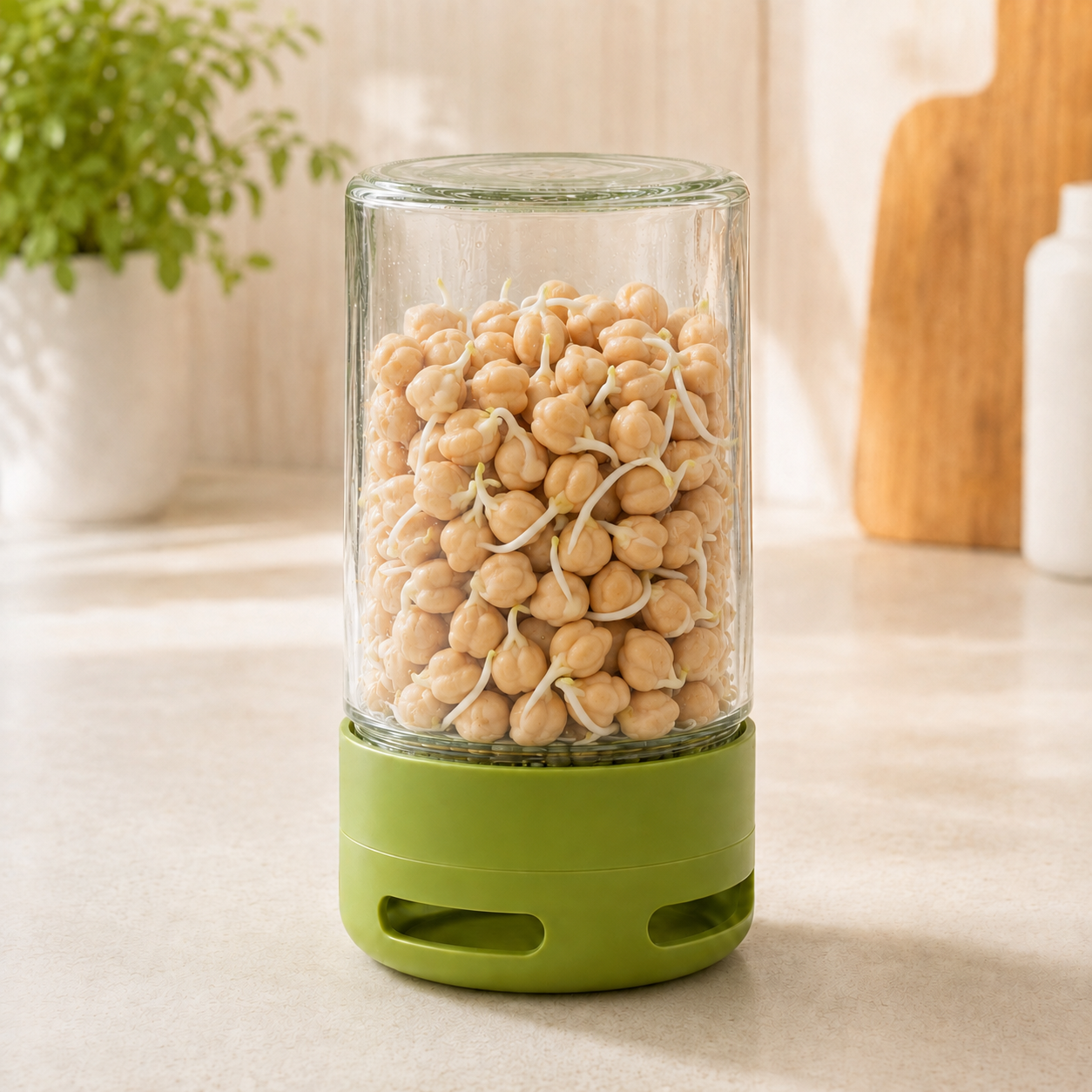 Ekologiska groddfrön Kikärtor – 200 g