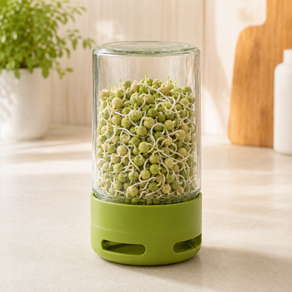 Ekologiska groddfrön Gröna ärtor – 200 g