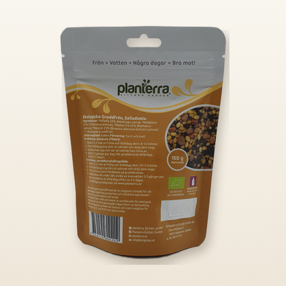 Ekologiska groddfrön Salladsmix – 150 g