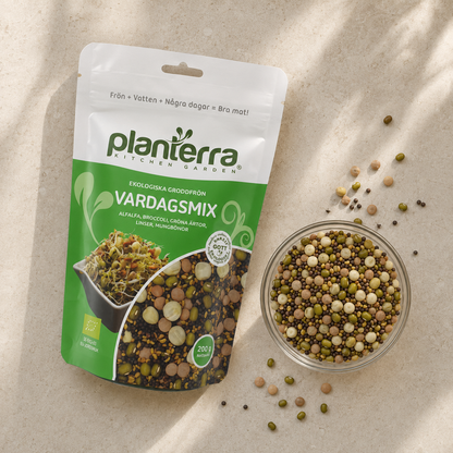 Ekologiska groddfrön Vardagsmix – 200 g
