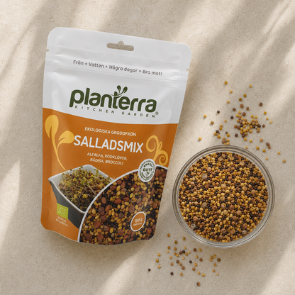 Ekologiska groddfrön Salladsmix – 150 g