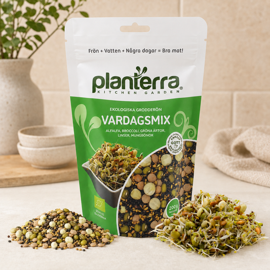 Ekologiska groddfrön Vardagsmix – 200 g